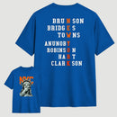 NewYork 2 Side Basketball Fans T-Shirt