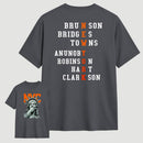 NewYork 2 Side Basketball Fans T-Shirt