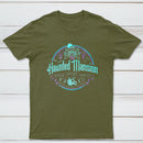 Haunted Mansion Gothic Horror House Ghosts Halloween Unisex T-Shirt