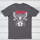 To Honor Rush Band Vintage Rock Owl Wings T-Shirt