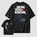 Sophie Cunningham Now You Know Double-Sided Basketball Graphic Washed T-Shirt