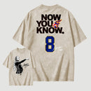 Sophie Cunningham Now You Know Double-Sided Basketball Graphic Washed T-Shirt