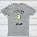 Funny Frog Graphic Diddly Squat T-Shirt