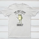 Funny Frog Graphic Diddly Squat T-Shirt