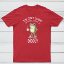 Funny Frog Graphic Diddly Squat T-Shirt