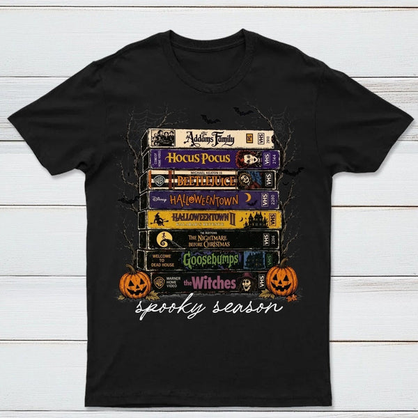 Vintage Halloween Movie Retro Spooky Season T-Shirt