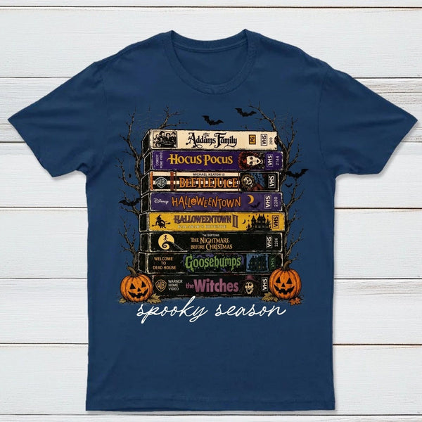 Vintage Halloween Movie Retro Spooky Season T-Shirt