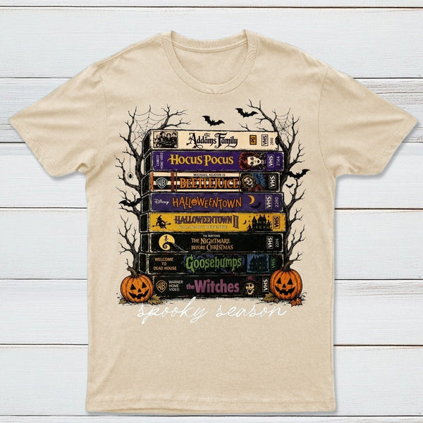 Vintage Halloween Movie Retro Spooky Season T-Shirt