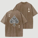 Vintage Ace Of Spades Washed T-Shirt