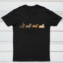 Halloween Wiener Dog Funny T-Shirt