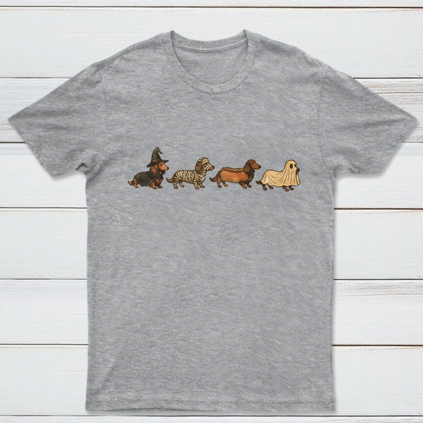 Halloween Wiener Dog Funny T-Shirt