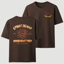 Spooky Island Retro Cartoon Halloween Movie T-Shirt