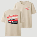 Old School Legend Tee Red Chevy Never Outclassed T-Shirt