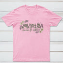 Funny Introvert Sarcastic Floral Graphic T-Shirt