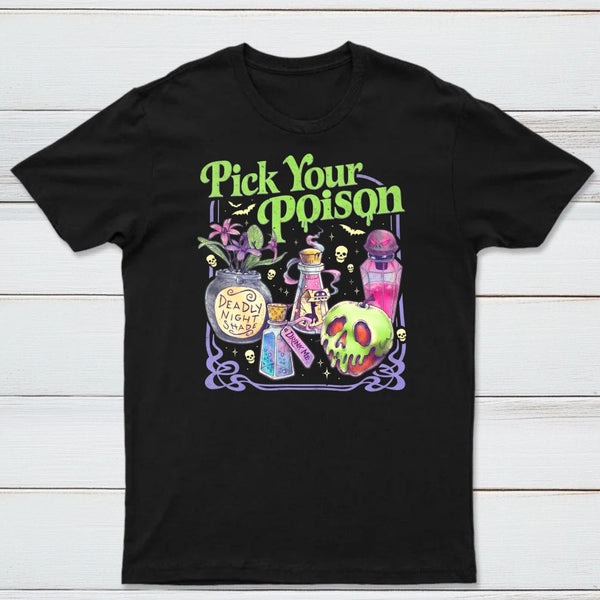 Pick Your Poison Vintage Halloween T-Shirt