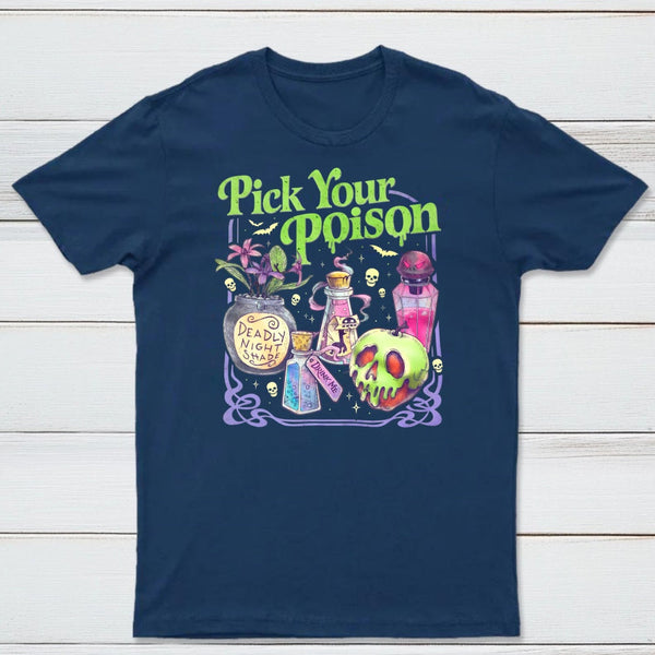 Pick Your Poison Vintage Halloween T-Shirt