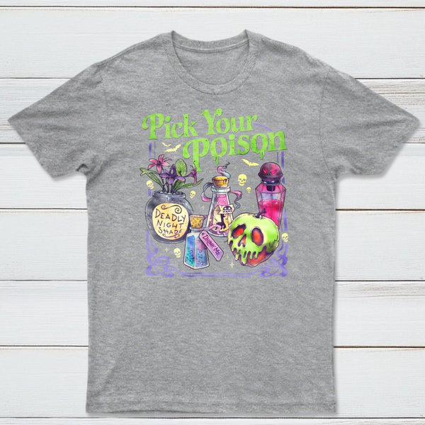 Pick Your Poison Vintage Halloween T-Shirt
