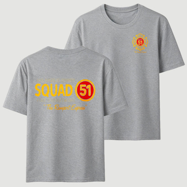 Los Angeles County Squad 51 Fire Department T-Shirt