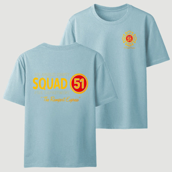 Los Angeles County Squad 51 Fire Department T-Shirt