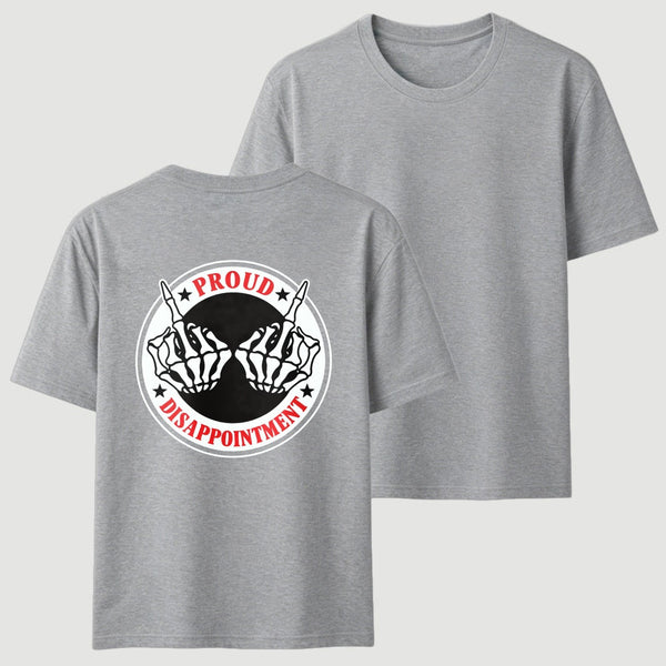 PROUD DISAPPOINTMENT Defiant Bone Hand Print T-Shirt