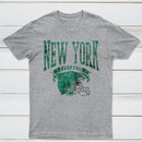 Vintage Football Hometown Team Print T-Shirt