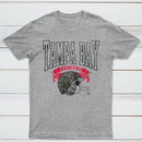 Vintage Football Hometown Team Print T-Shirt