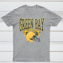 Vintage Football Hometown Team Print T-Shirt