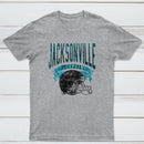 Vintage Football Hometown Team Print T-Shirt