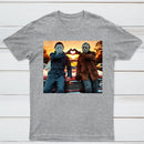Vintage Michael Myers Halloween Heart Hands T-Shirt