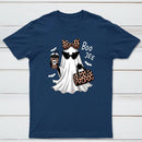 Boo-Jee Leopard Ghost Funny Fall Halloween T-Shirt
