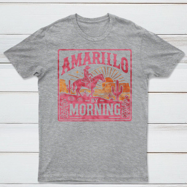 Amarillo By Morning Country Music T-Shirt