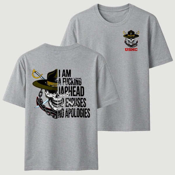American Guardian USMC Jarhead Skull T-Shirt