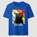 Fun Brother And Cat Emoji Patterns T-Shirt