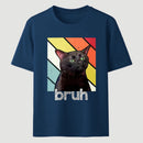 Fun Brother And Cat Emoji Patterns T-Shirt