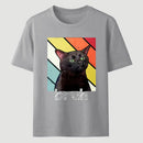 Fun Brother And Cat Emoji Patterns T-Shirt