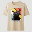Fun Brother And Cat Emoji Patterns T-Shirt