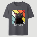 Fun Brother And Cat Emoji Patterns T-Shirt