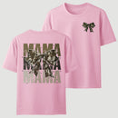 Mama Camo Coquette Bow T-Shirt