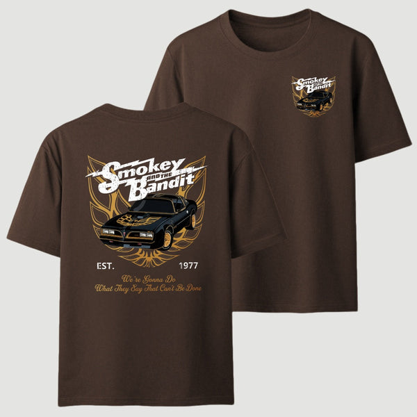 Smokey and the Bandit Trans Am 1977 Movie T-Shirt