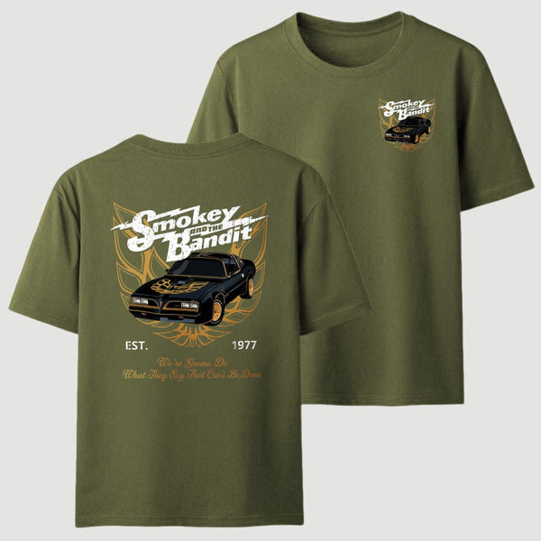 Smokey and the Bandit Trans Am 1977 Movie T-Shirt