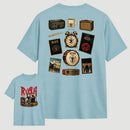 Rush Inspired Vintage Rock Band Graphic T-Shirt