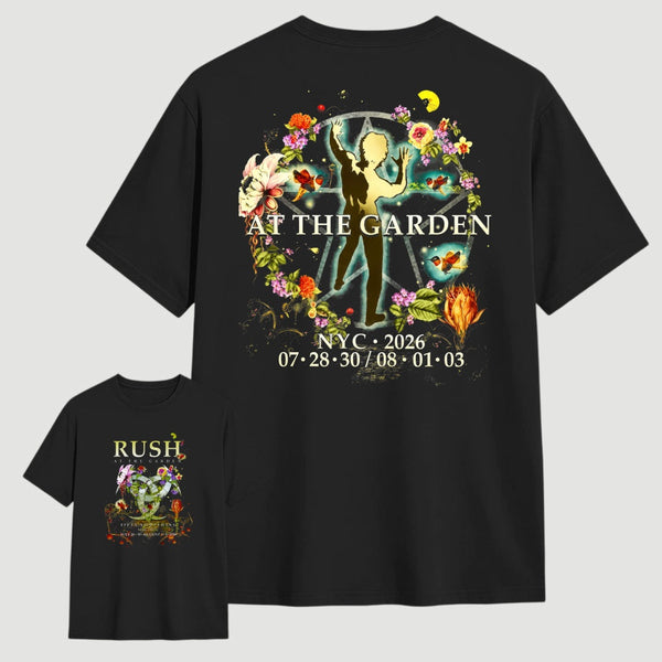 Rush At The Garden 2026 Tour Fifty Something MSG NYC Concert T-Shirt