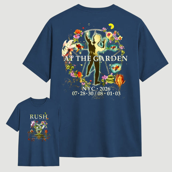 Rush At The Garden 2026 Tour Fifty Something MSG NYC Concert T-Shirt