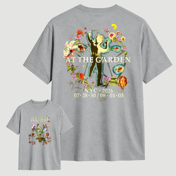 Rush At The Garden 2026 Tour Fifty Something MSG NYC Concert T-Shirt