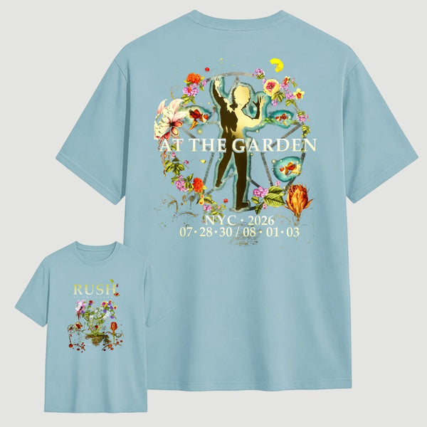 Rush At The Garden 2026 Tour Fifty Something MSG NYC Concert T-Shirt