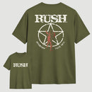 Rush 50 North America 2026 Tour Unisex Rock-Themed T-Shirt