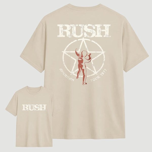 Rush 50 North America 2026 Tour Unisex Rock-Themed T-Shirt
