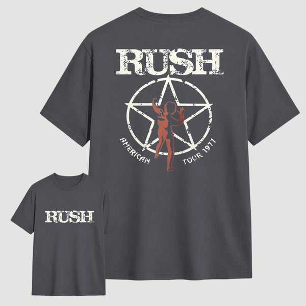 Rush 50 North America 2026 Tour Unisex Rock-Themed T-Shirt
