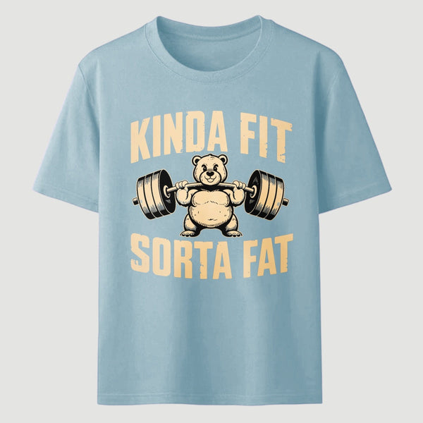Funny Weightlifting Bear Gym T-Shirt