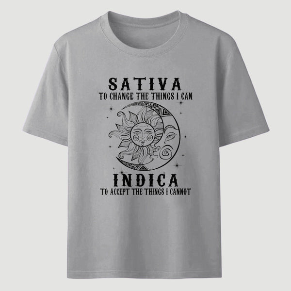 Sativa Indica Graphic Streetwear T-Shirt